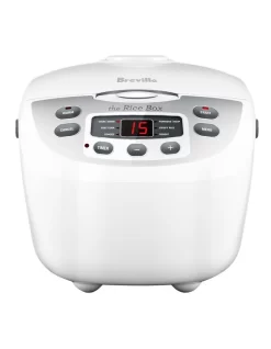 Breville The Rice Box Cooker White BRC460WHT