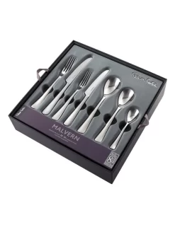 Malvern 56 Piece Cutlery Set Stainless Steel -Household Items Shop 185567050 3 720x928