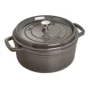 Staub 24cm/3.8L Round Cocotte Graphite 1 Staub 24cm/3.8L Round Cocotte Graphite -Household Items Shop 210888010 210890350 1 1 720x928