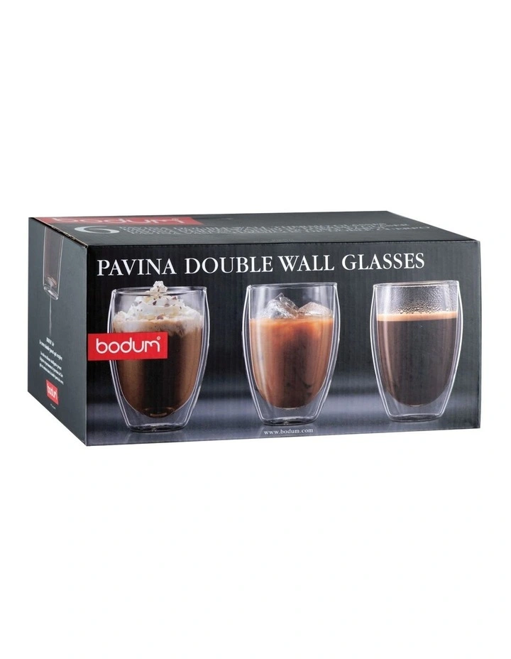 Bodum Pavina Double Walled 6pc Glass Set 4 Bodum Pavina Double Walled 6pc Glass Set - Image 2