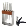 Pro Stainless Steel Knife Block Set 7 Piece