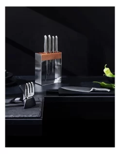 Pro Stainless Steel Knife Block Set 7 Piece -Household Items Shop 259210900 3 1 720x928