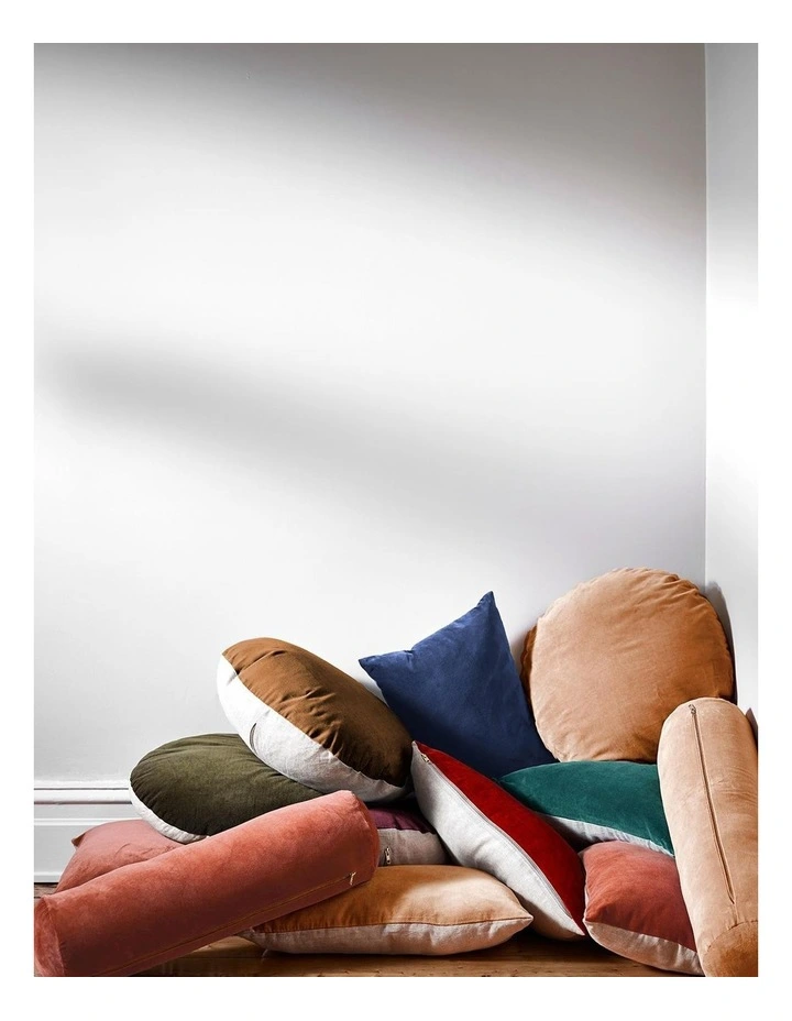 Luxury Velvet Cushion Hazelnut 4 Luxury Velvet Cushion Hazelnut - Image 2