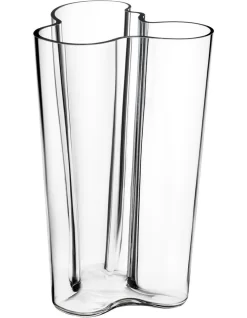 Iittala Alvar Aalto 25.1cm Glass Vase Clear