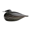 Iittala Oiva Toikkas Whip Poor Will Bird 11.5cm Glass Ornament Black/Green -Household Items Shop 437231350 437209300 1 720x928