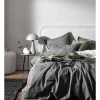 Chambray Fringe Bedlinen Collection In Smoke -Household Items Shop 441909370 1 4 720x928