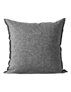 Chambray Fringe Bedlinen Collection In Smoke -Household Items Shop 441909370 6 1 720x928