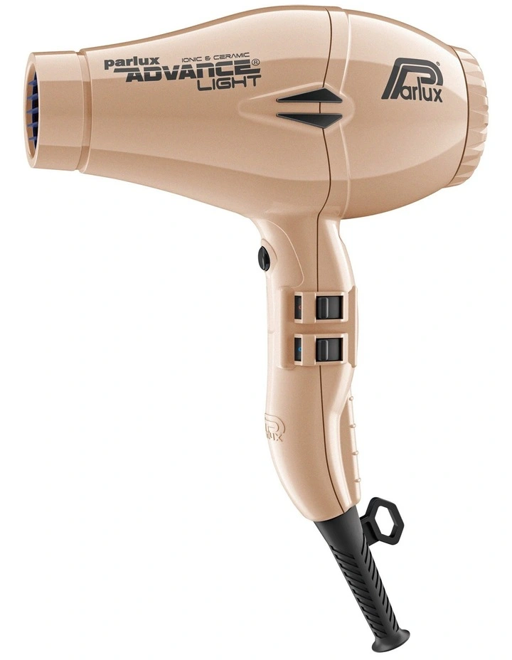 Advance Light Ceramic & Ionic Hair Dryer In Light Gold 3 Advance Light Ceramic & Ionic Hair Dryer In Light Gold