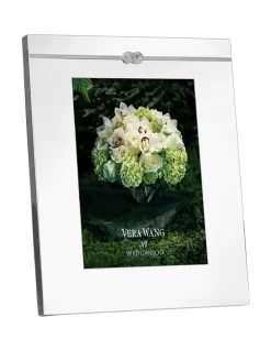 Wedgwood Vera Wang 8x10" Infinity Photo Frame White
