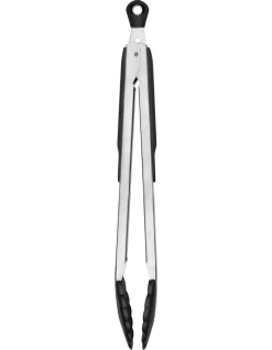 OXO Good Grips Locking Tongs With Nylon Head In Black