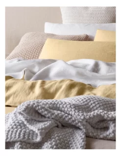 Sandy Cape Linen Quilt Cover Set In Yellow -Household Items Shop 607134160 883253260 3 720x928