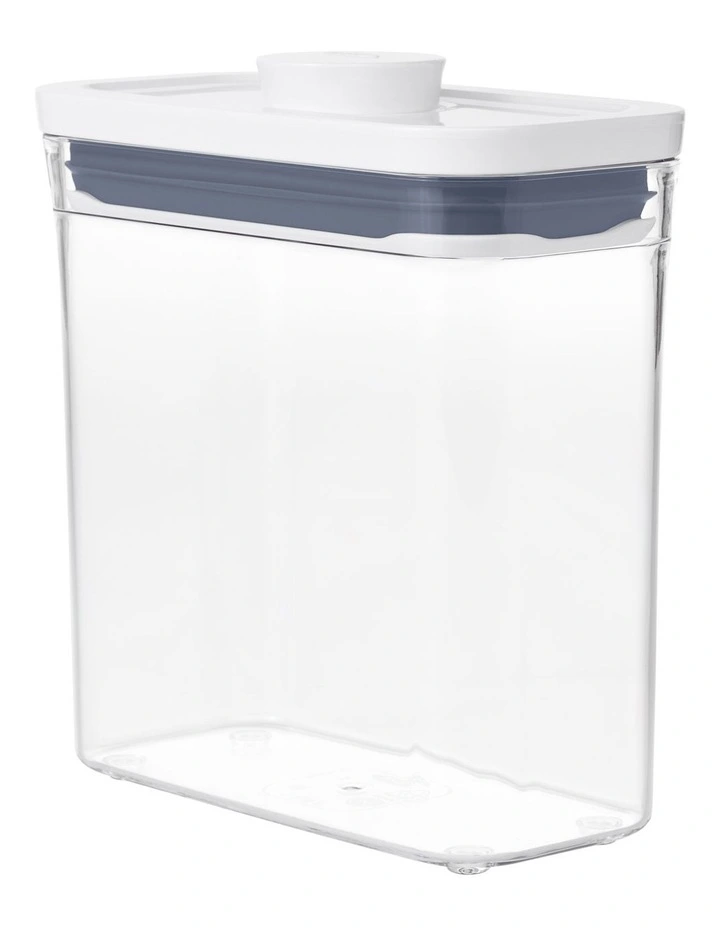 OXO Pop 1.1L Short Slim Rectangle Container 3 OXO Pop 1.1L Short Slim Rectangle Container