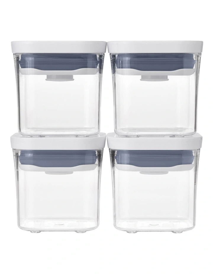 OXO Pop 4pc Mini Container Set 3 OXO Pop 4pc Mini Container Set