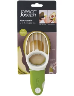 Joseph Joseph GoAvocado 3 In 1 Avocado Slicer Tool White/Green -Household Items Shop 611712820 5 720x928
