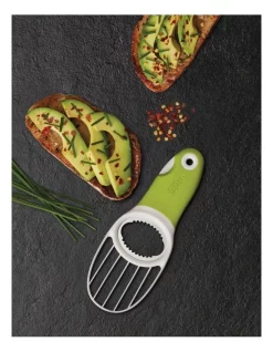 Joseph Joseph GoAvocado 3 In 1 Avocado Slicer Tool White/Green -Household Items Shop 611712820 6 720x928