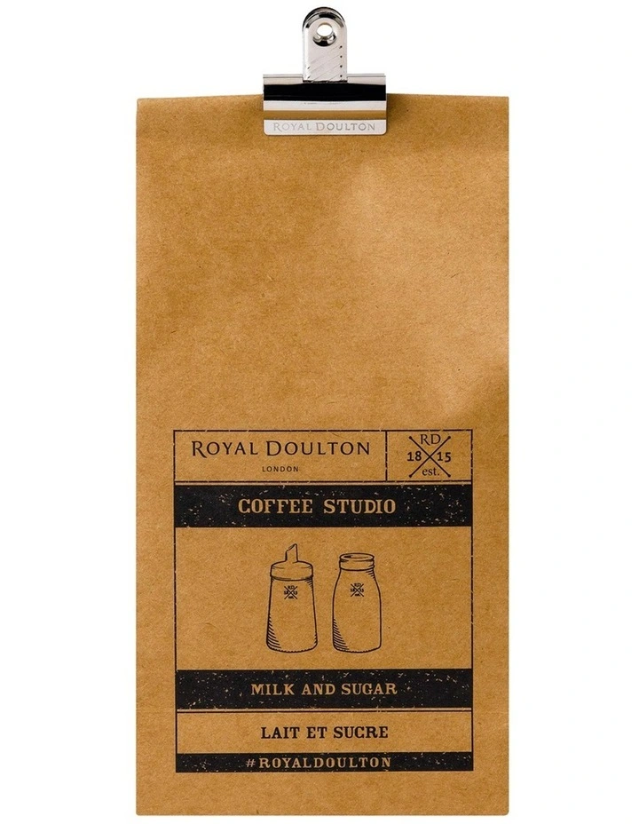 Royal Doulton Coffee Studio 112ml Sugar & Milk Set 4 Royal Doulton Coffee Studio 112ml Sugar & Milk Set - Image 2