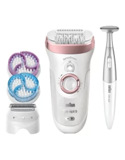 Braun Silk-ePil 9 SkinSpa SensoSmart 4-in-1 Epilator White SE9980