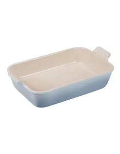 Le Creuset Heritage 26cm Rectangular Dish Blue