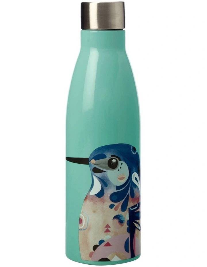 Maxwell & Williams Pete Cromer Azure Kingfisher 500ml Double Wall Insulated Bottle Teal 3 Maxwell & Williams Pete Cromer Azure Kingfisher 500ml Double Wall Insulated Bottle Teal