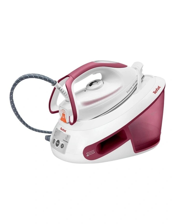 Tefal Express Anti-Calc Red/White Steam Generator Iron SV8013 3 Tefal Express Anti-Calc Red/White Steam Generator Iron SV8013