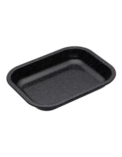 Pro Vitreous 27x21cm Enamel Roasting Pan Carbon