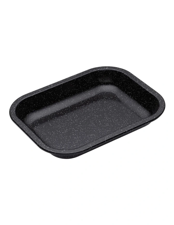 Pro Vitreous 27x21cm Enamel Roasting Pan Carbon 3 Pro Vitreous 27x21cm Enamel Roasting Pan Carbon