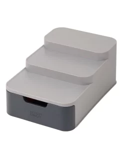 Joseph Joseph Cupboard Store Compact Tiered Organiser Grey