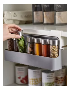 Joseph Joseph Cupboard Store Under-Shelf Spice Rack Grey -Household Items Shop 732466900 5 720x928