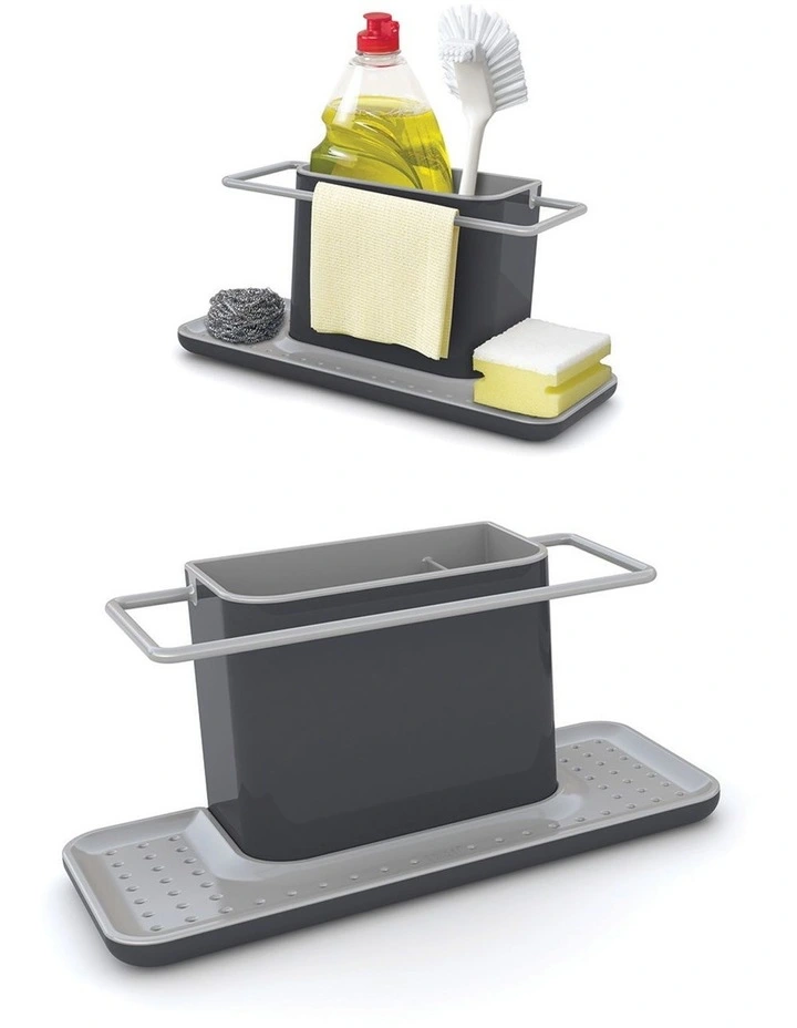 Joseph Joseph Caddy Large Sink Organiser Dark Grey 5 Joseph Joseph Caddy Large Sink Organiser Dark Grey - Image 3