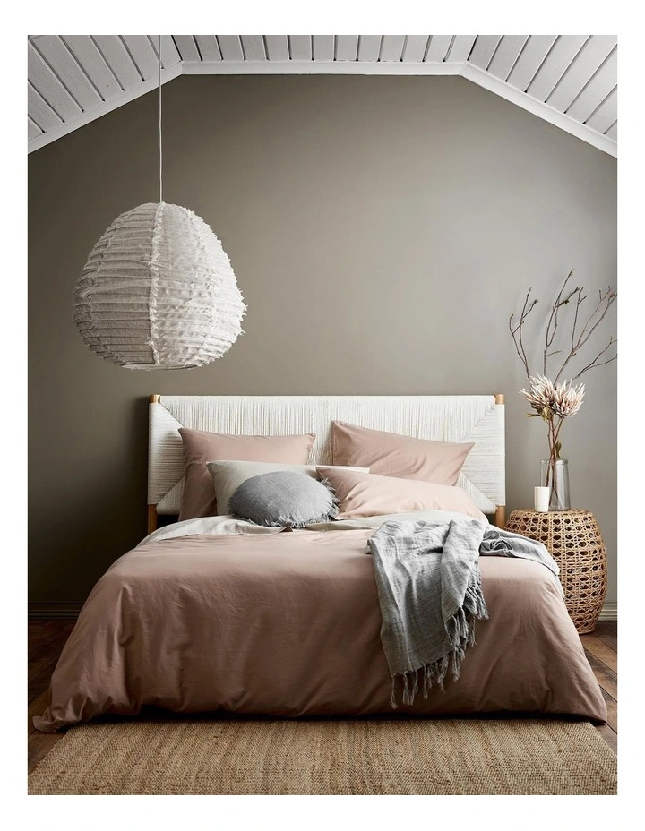 Halo Organic Cotton Bedlinen Collection In Rosewater 3 Halo Organic Cotton Bedlinen Collection In Rosewater