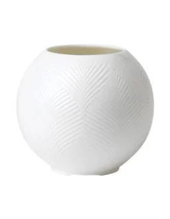 Wedgwood Folia 10cm Lithophane White