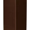 Iittala Ruutu 18cm Glass Vase Brown
