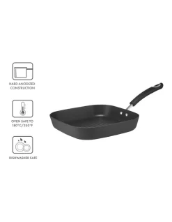 Total Nonstick Induction Square Grill Pan 28cm In Black 11 Total Nonstick Induction Square Grill Pan 28cm In Black -Household Items Shop 757013680 3 1 720x928