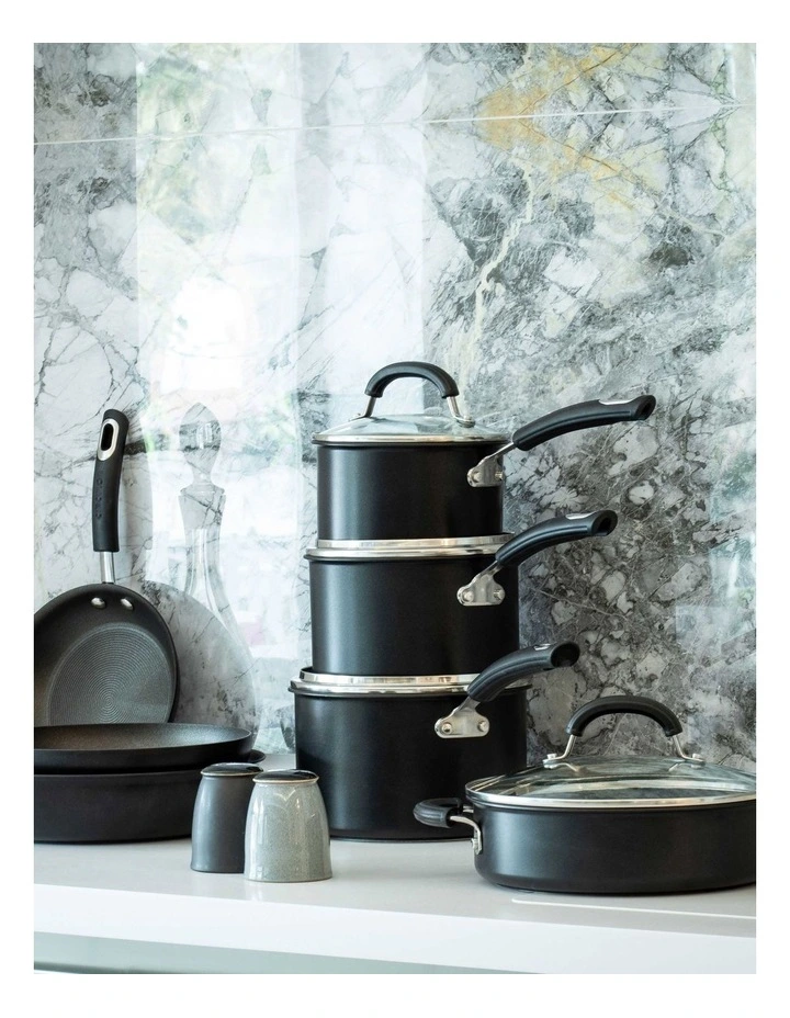 Total Nonstick Induction Square Grill Pan 28cm In Black 9 Total Nonstick Induction Square Grill Pan 28cm In Black - Image 7