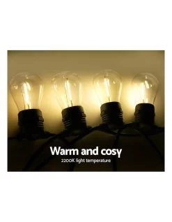 Jingle Jollys 23m LED Festoon String Lights Kits Wedding Party Christmas Outdoor Xmas 9 Jingle Jollys 23m LED Festoon String Lights Kits Wedding Party Christmas Outdoor Xmas -Household Items Shop 757090000 4 720x928