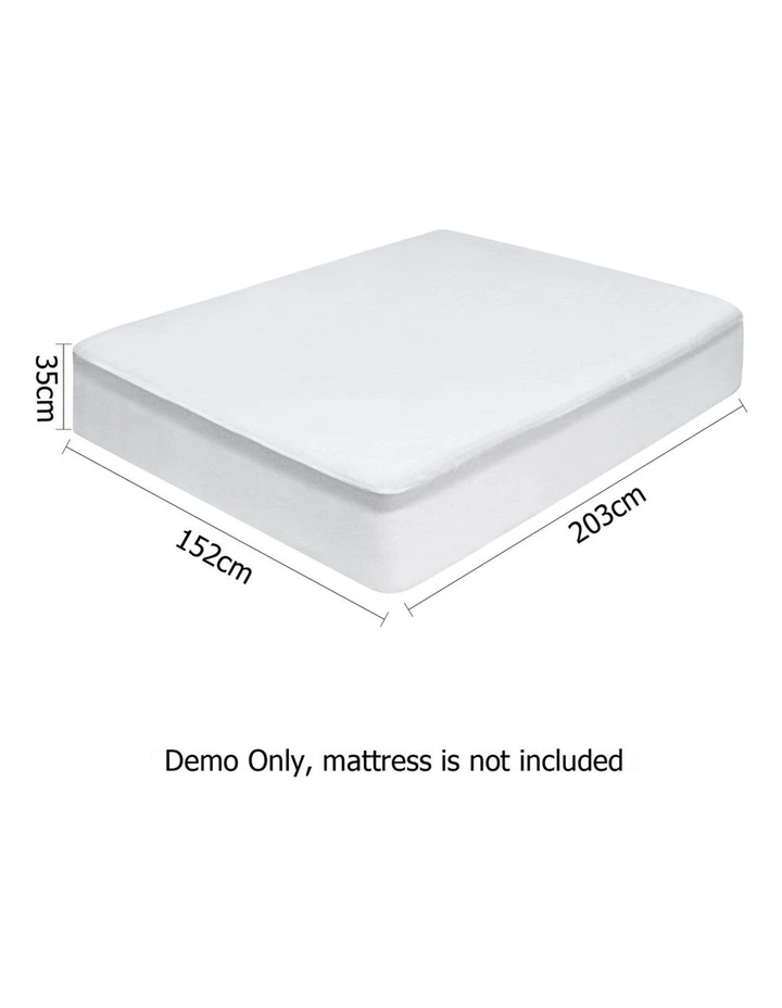 Queen Size Waterproof Bamboo Mattress Protector 4 Queen Size Waterproof Bamboo Mattress Protector - Image 2