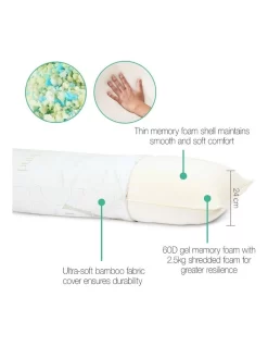 Full Body Memory Foam Pillow -Household Items Shop 757640980 3 720x928