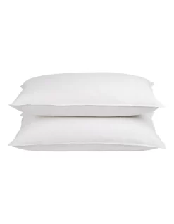 Set Of 2 Goose Feather And Down Pillow -Household Items Shop 757641340 3 720x928