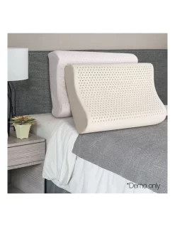 Set Of 2 Natural Latex Pillow -Household Items Shop 757641430 4 720x928