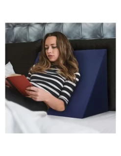 Foam Wedge Back Support Pillow In Blue 11 Foam Wedge Back Support Pillow In Blue -Household Items Shop 757642690 5 720x928