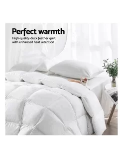 King Size Duck Down Quilt In White 10 King Size Duck Down Quilt In White -Household Items Shop 758008360 4 1 720x928