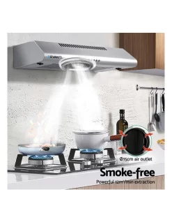 Fixed Range Hood Rangehood Stainless Steel Kitchen Canopy 60cm 600mm -Household Items Shop 758021770 4 720x928