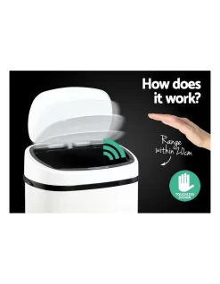 58L Sensor Bin White 10 58L Sensor Bin White -Household Items Shop 758031130 4 720x928