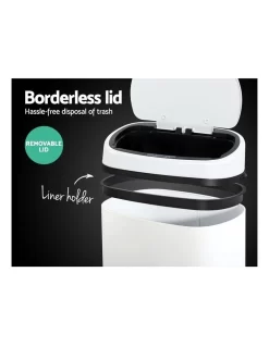 58L Sensor Bin White 11 58L Sensor Bin White -Household Items Shop 758031130 5 720x928