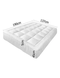 Double Size Memory Resistant Mattress Topper 8 Double Size Memory Resistant Mattress Topper -Household Items Shop 758117350 2 720x928