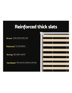 King Single Size Wooden Bed Frame White -Household Items Shop 758130940 5 720x928