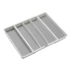 Expandable Utensil Tray White