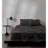 Calvin Klein Modern Cotton Harrison Sheeting In Charcoal -Household Items Shop 771590800 771590620 1 1 720x928