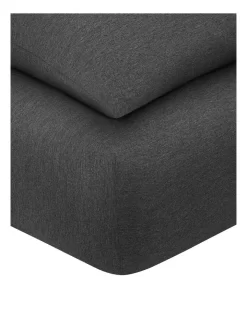 Calvin Klein Modern Cotton Harrison Sheeting In Charcoal -Household Items Shop 771590800 771590620 3 1 720x928