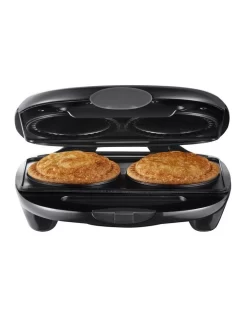 Pie Magic Snack Size 2 Cup Pie Maker Charcoal PM4210